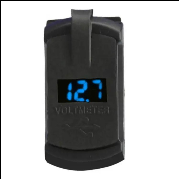 Водонепроницаемая USB-зарядка с вольтметром